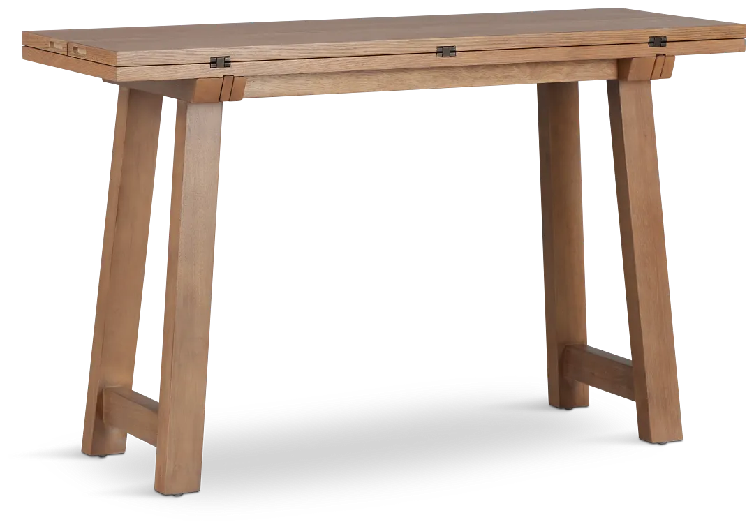 Provo Mid Tone Flip Top Desk