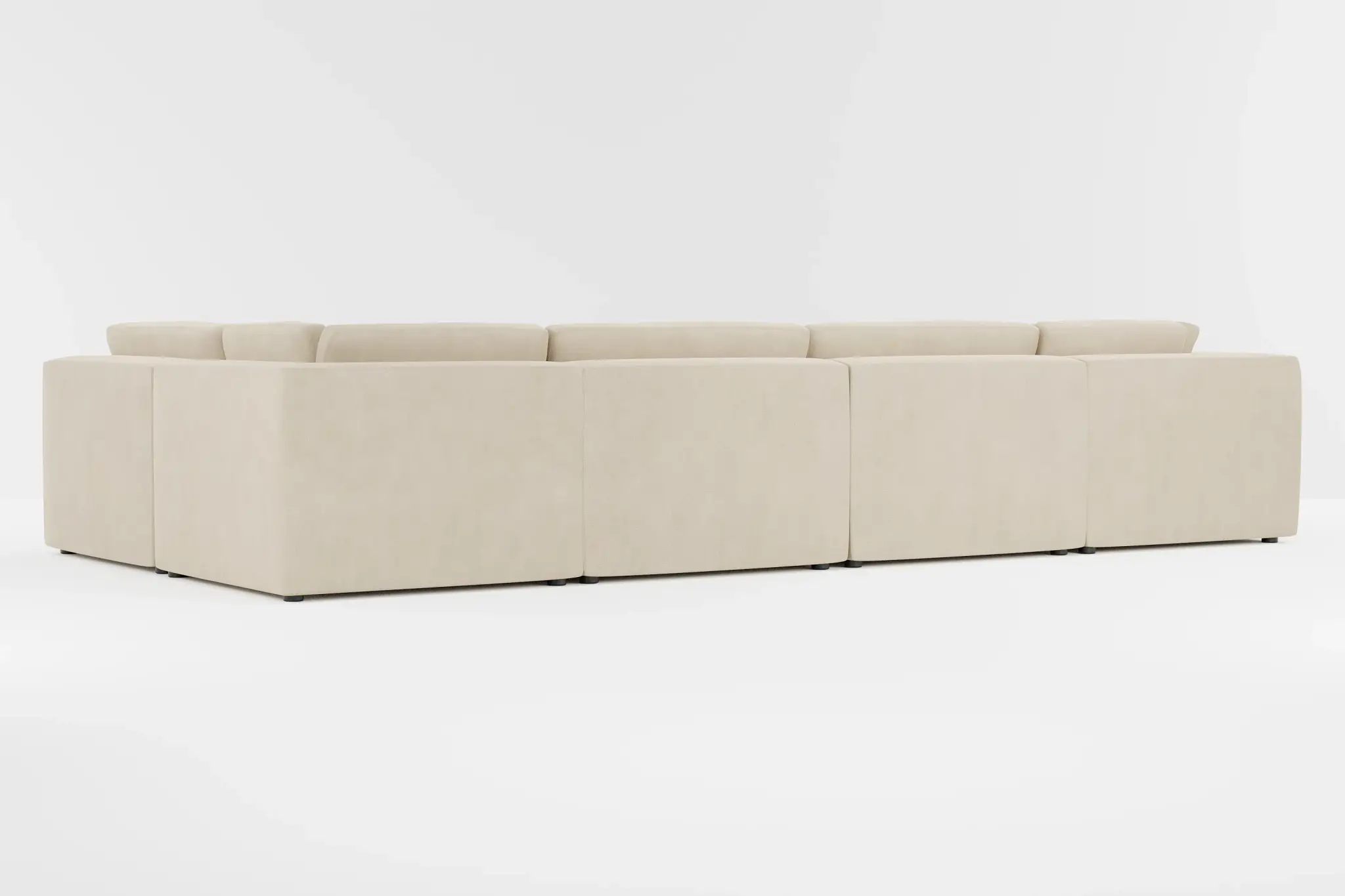 Destin Peyton Beige Fabric 8-piece Pit Sectional Destin Peyton Beige Fabric 8-piece Pit Sectional