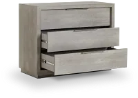 Madden Light Tone 3-drawer Nightstand