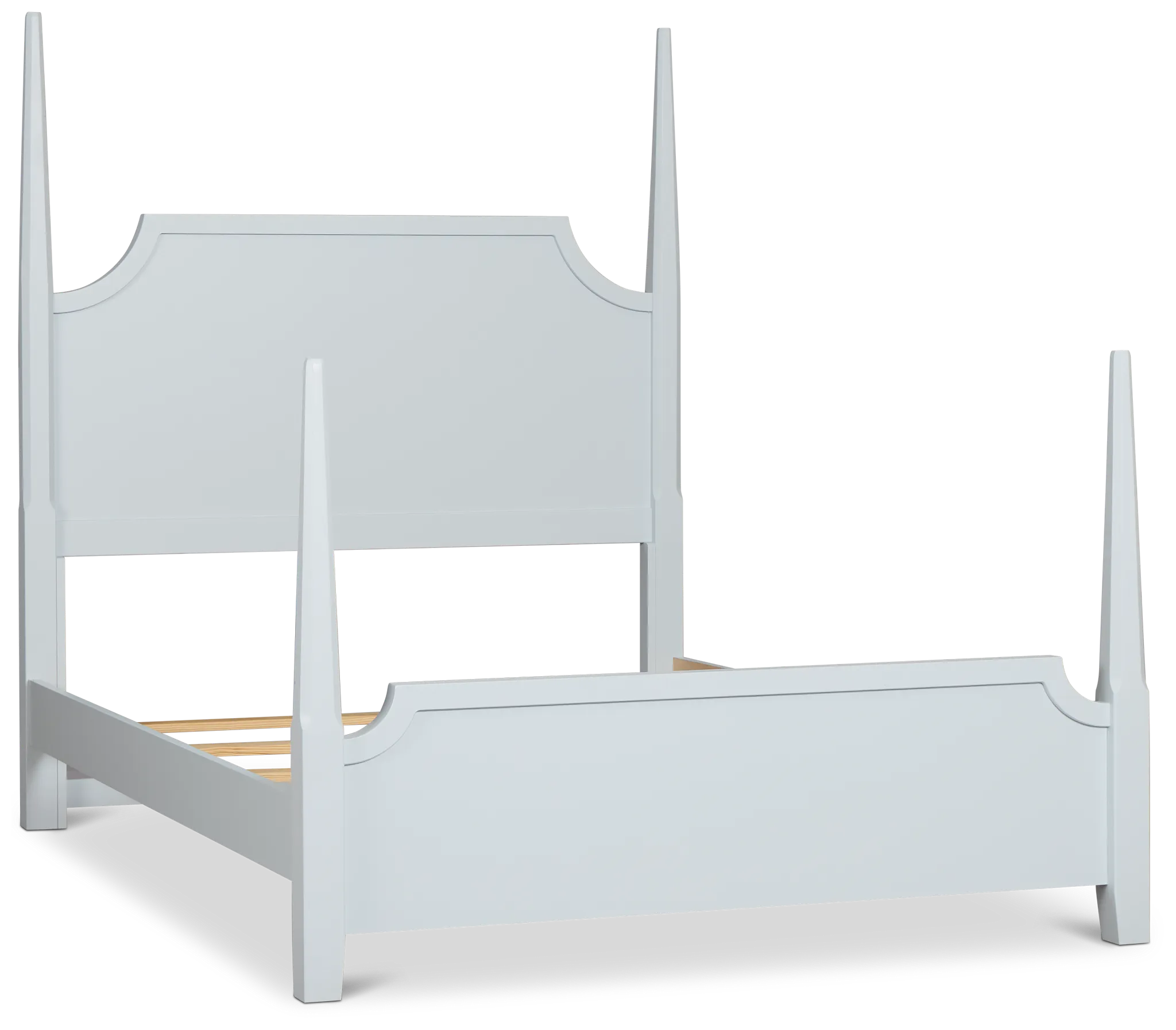 Carolina Light Blue Poster Bed