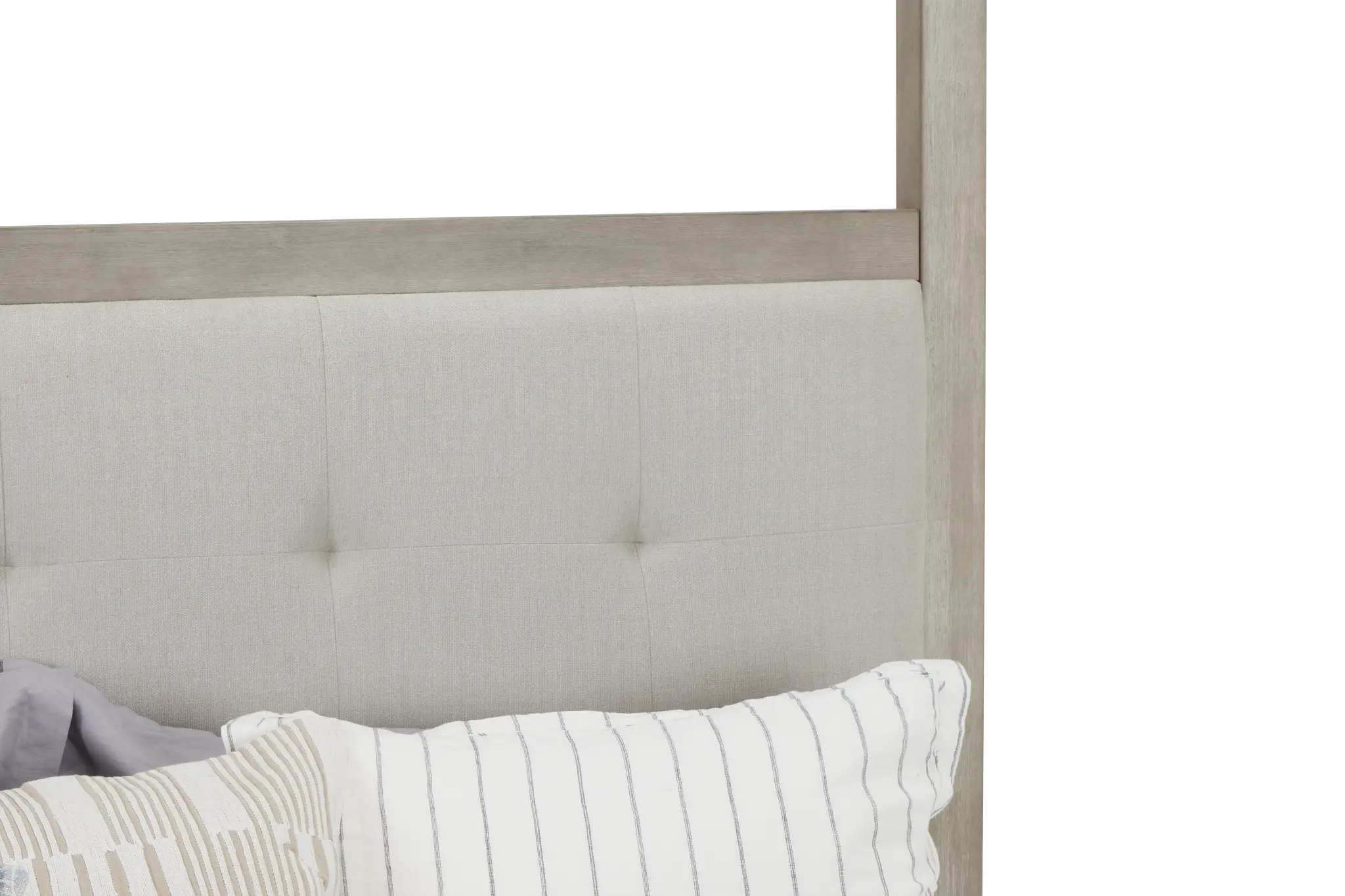 Madden Light Tone Uph Canopy Bed Madden Light Tone Uph Canopy Bed