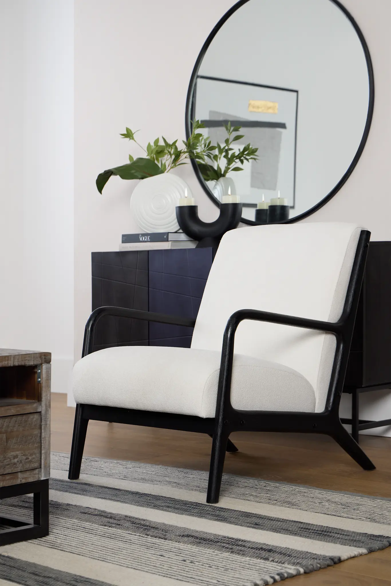 Kamora Light Beige Accent Chair Kamora Light Beige Accent Chair