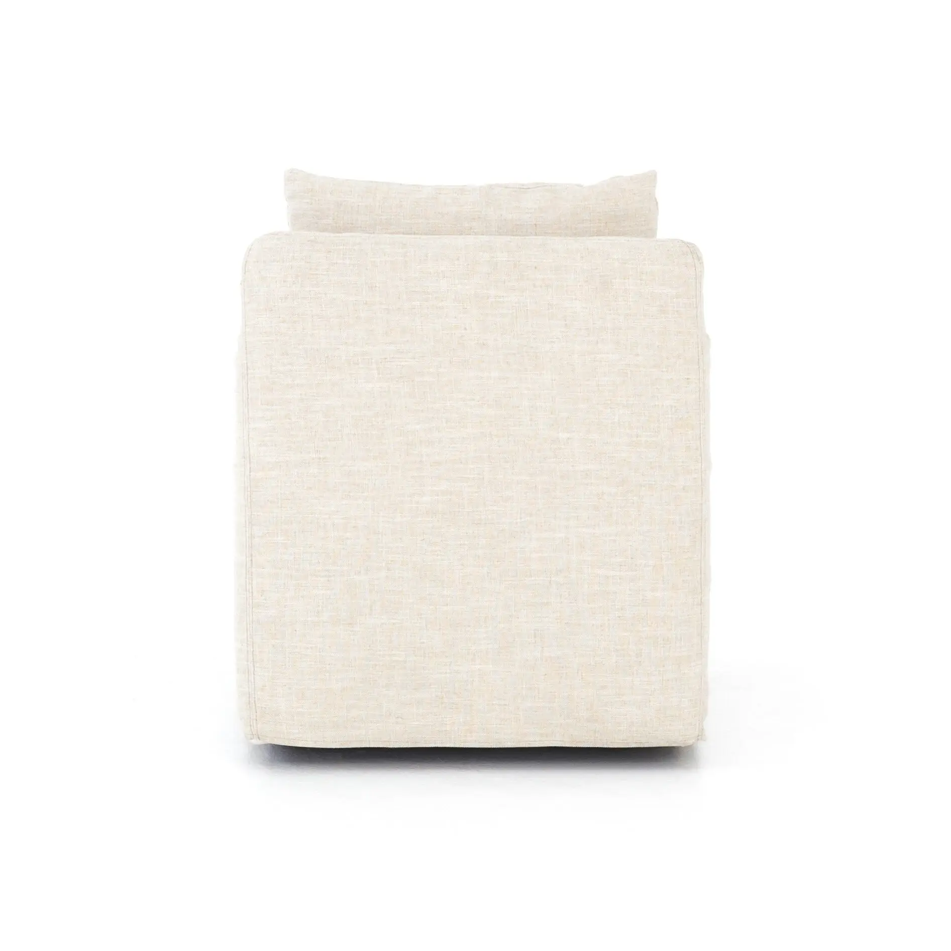 Four Hands Banks Ivory Slipcover Swivel Accent Chair Four Hands Banks Ivory Slipcover Swivel Accent Chair