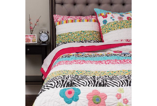 Abby Multicolored Coverlet
