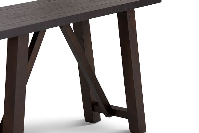 Cash Gray 24" High Dining Bench