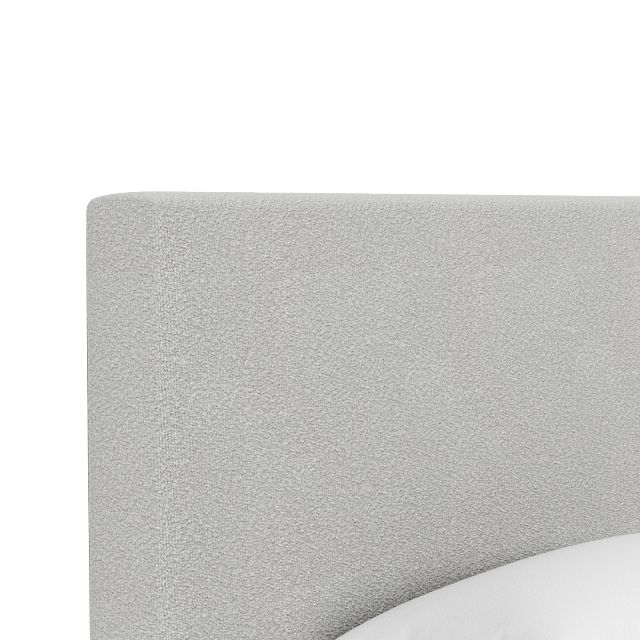 Grayton Sutton 54" Upholstered Platform Bed
