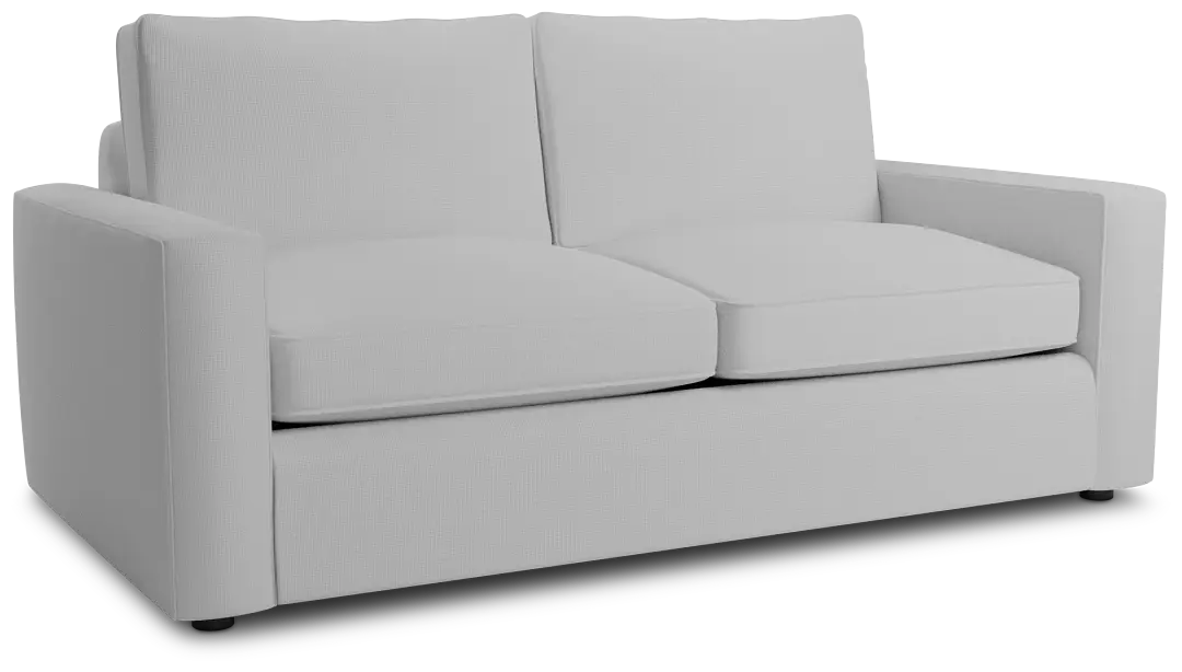 Siesta Suave White Fabric Sofa Siesta Suave White Fabric Sofa