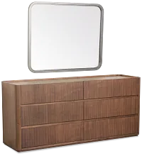 Nomad Mid Tone Dresser & Mirror