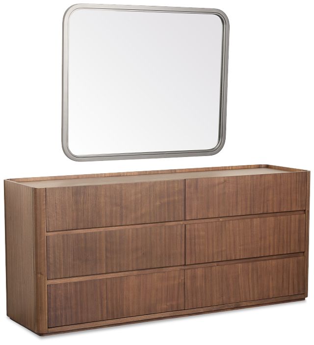 Nomad Mid Tone Dresser & Mirror