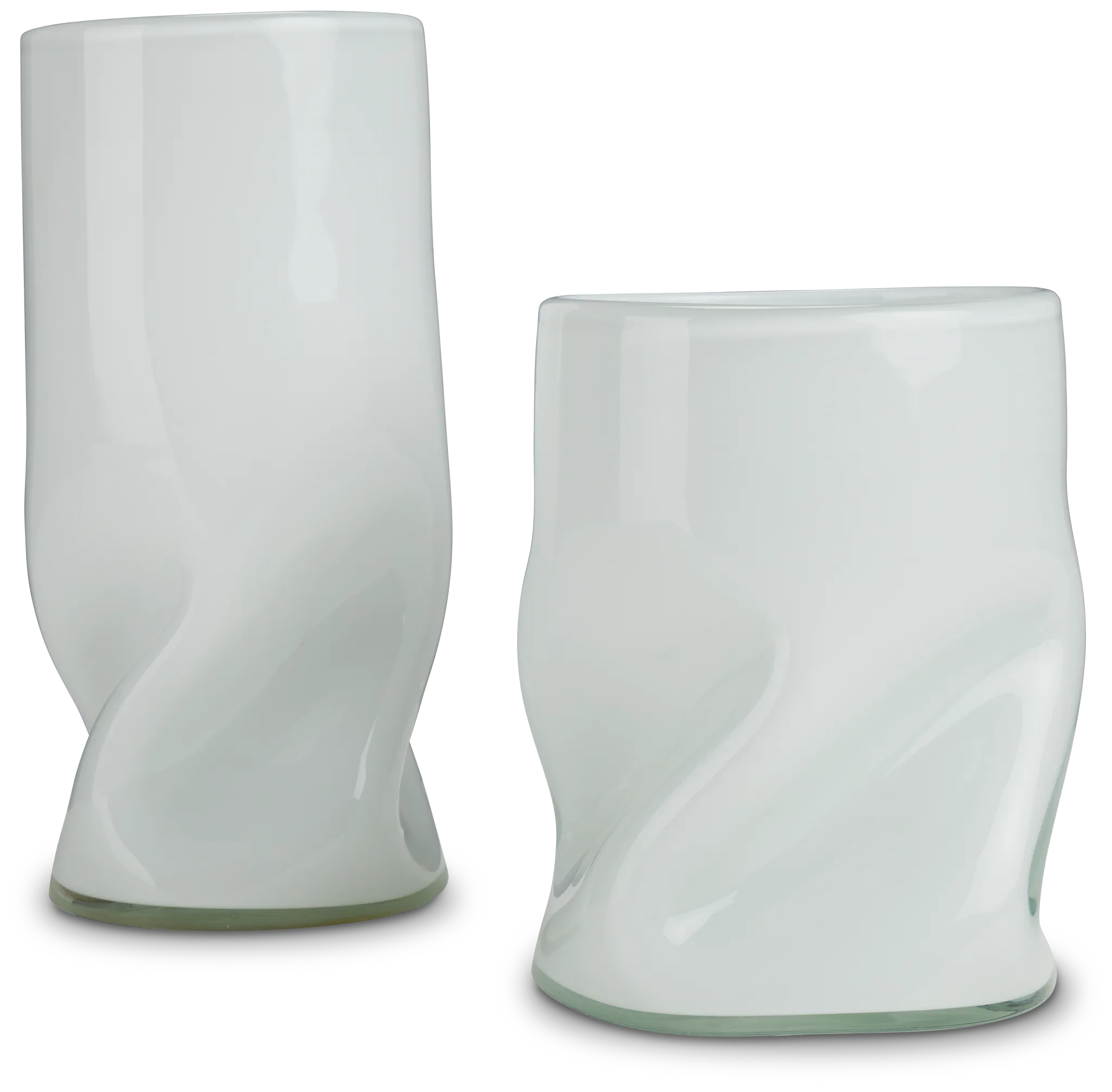 Cailin White Small Vase
