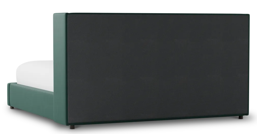 Captiva Joya Green 48" Upholstered Shelter Bed