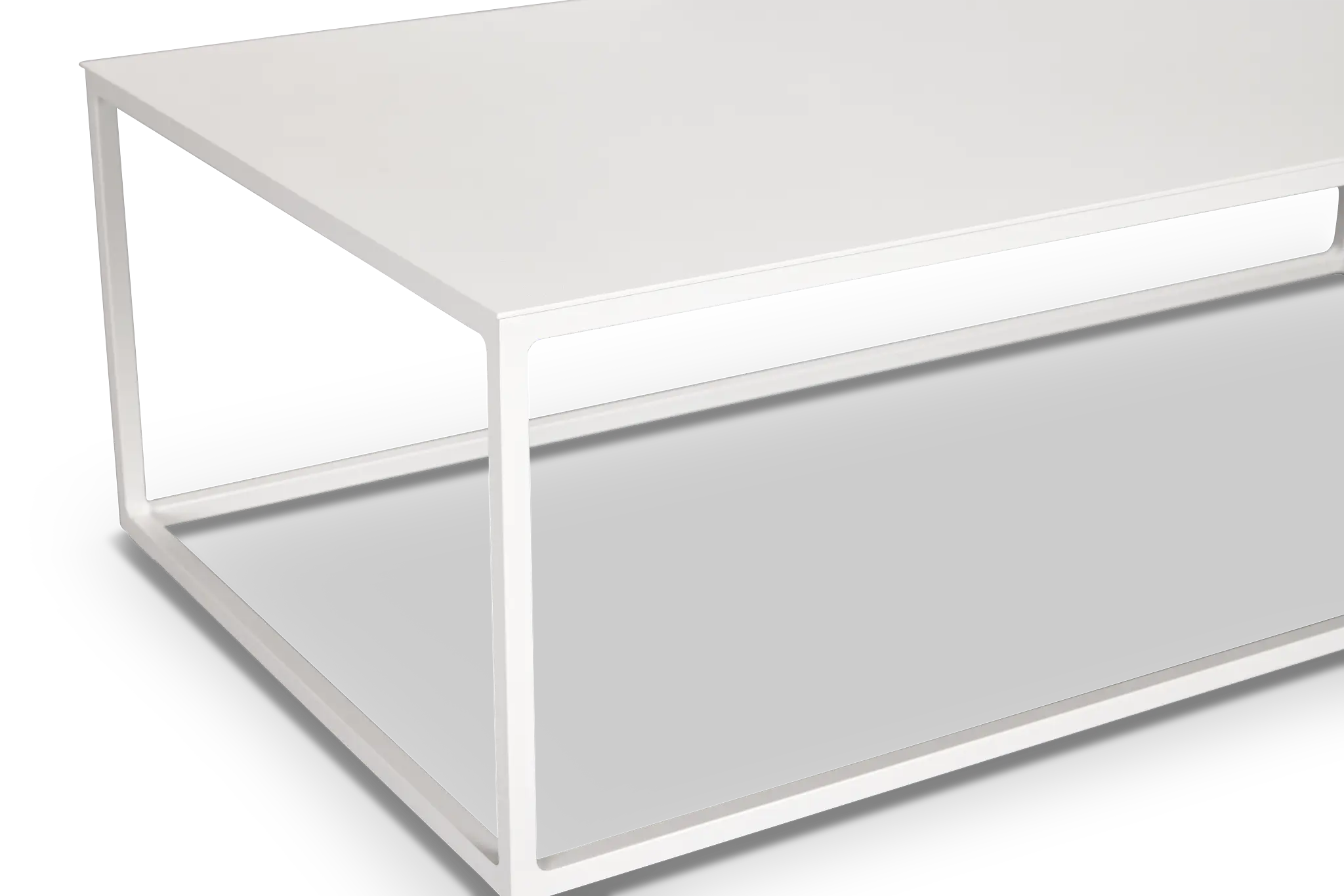 Malaga White Rect Coffee Table Malaga White Rect Coffee Table