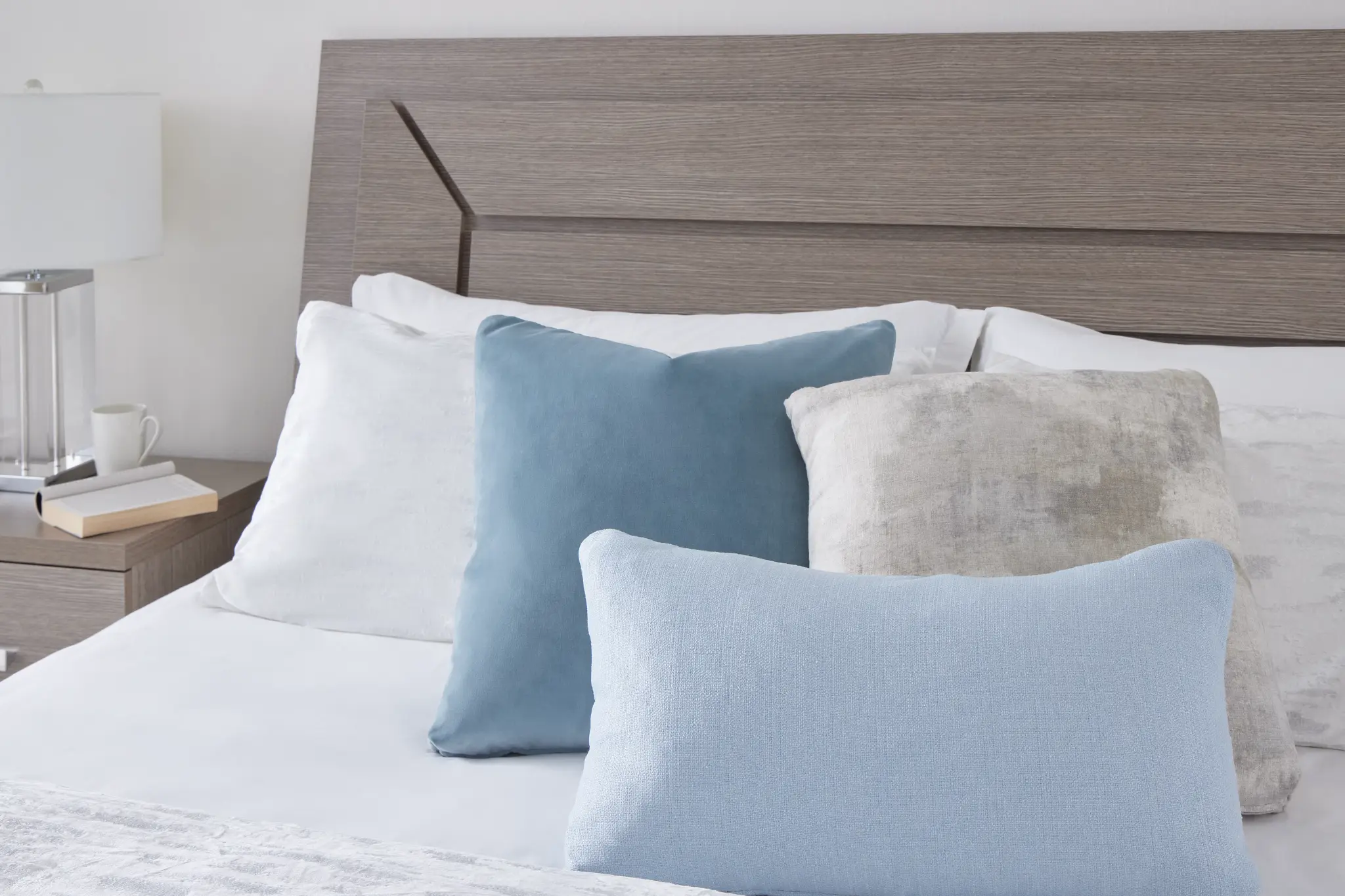 Zeke Light Blue Lumbar Accent Pillow Zeke Light Blue Lumbar Accent Pillow