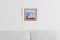 Lucky Multicolored Framed Wall Art