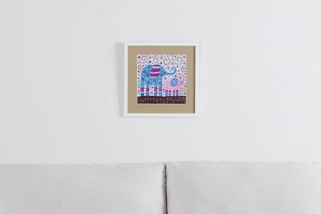 Lucky Multicolored Framed Wall Art