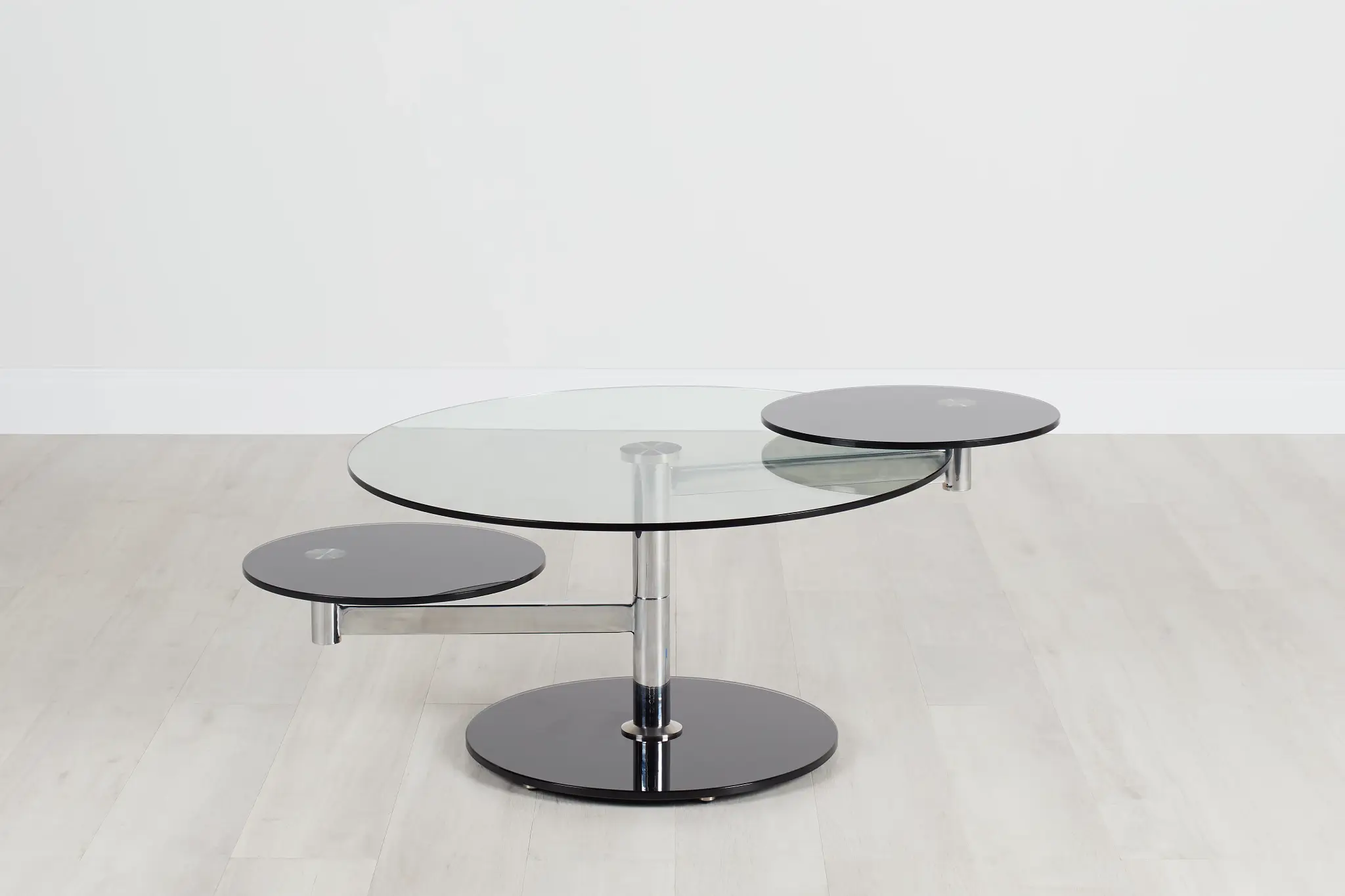 Dalston Glass Round Coffee Table Dalston Glass Round Coffee Table