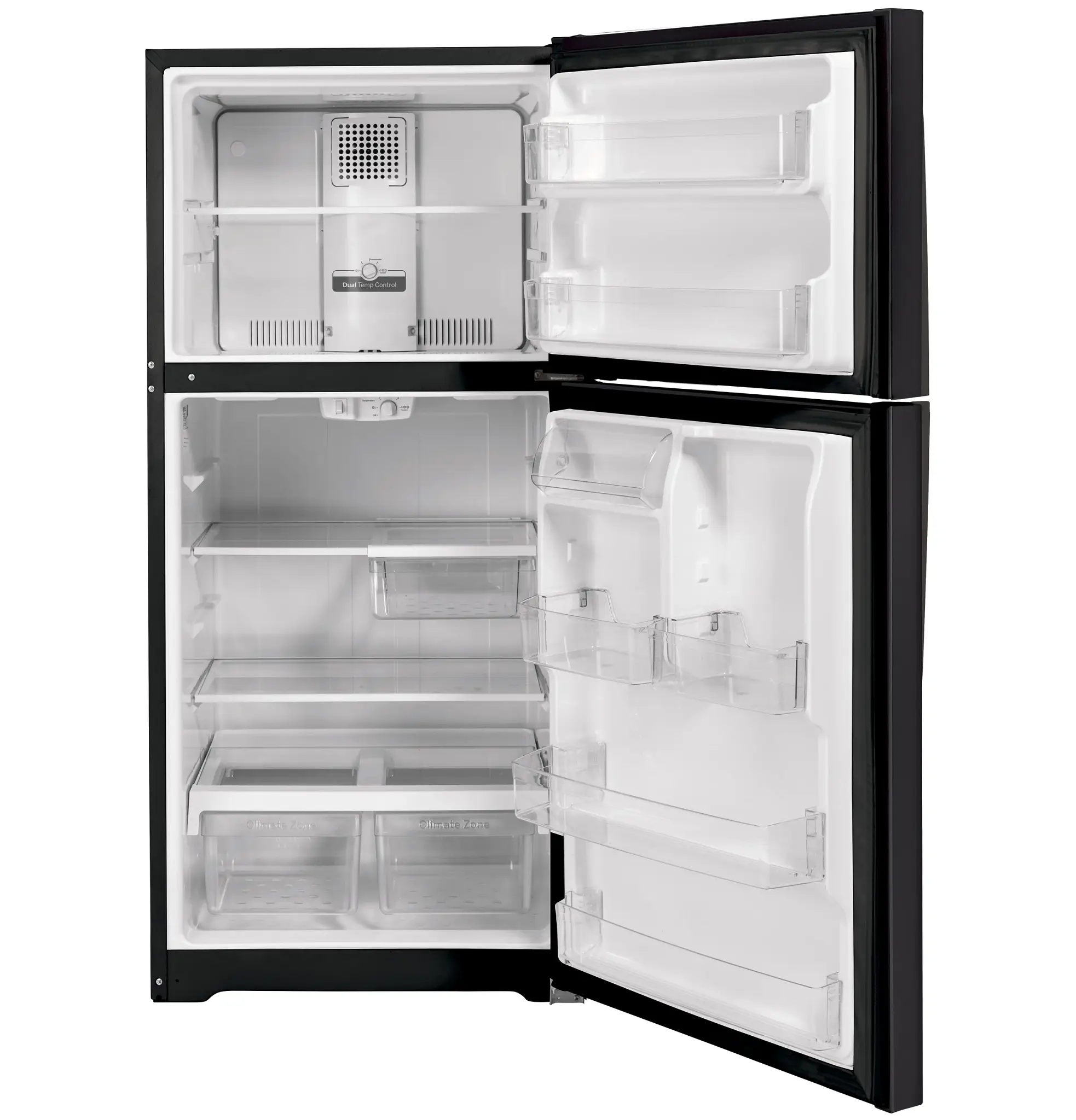 Ge Profile 22 Series Black Top Freezer Refrigerator Ge Profile 22 Series Black Top Freezer Refrigerator