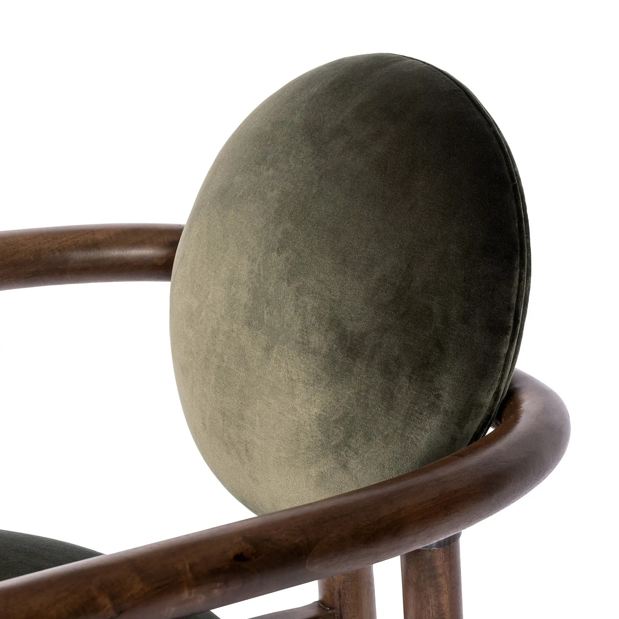 Four Hands Cari Dark Green Velvet Accent Chair Four Hands Cari Dark Green Velvet Accent Chair