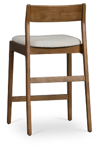 Santorini Mid Tone 24" Upholstered Barstool