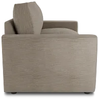 Siesta Victory Taupe Fabric Loveseat