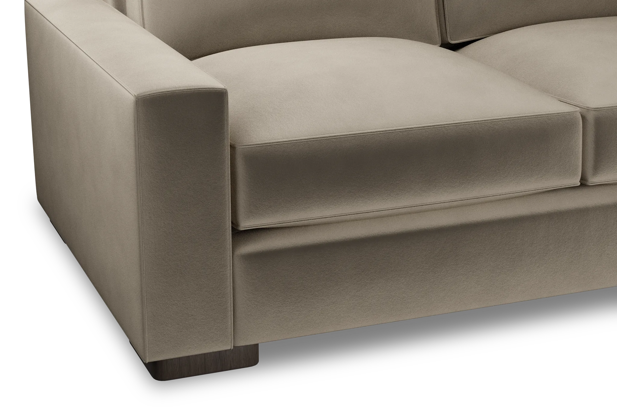 Edgewater Joya Beige Medium Two-arm Sectional