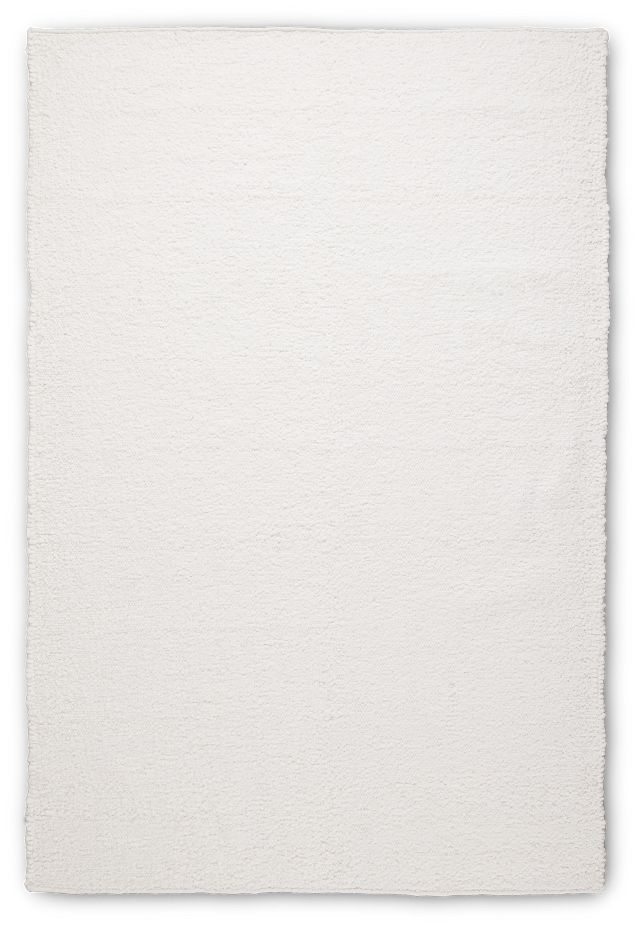 Aysu White 8x10 Area Rug