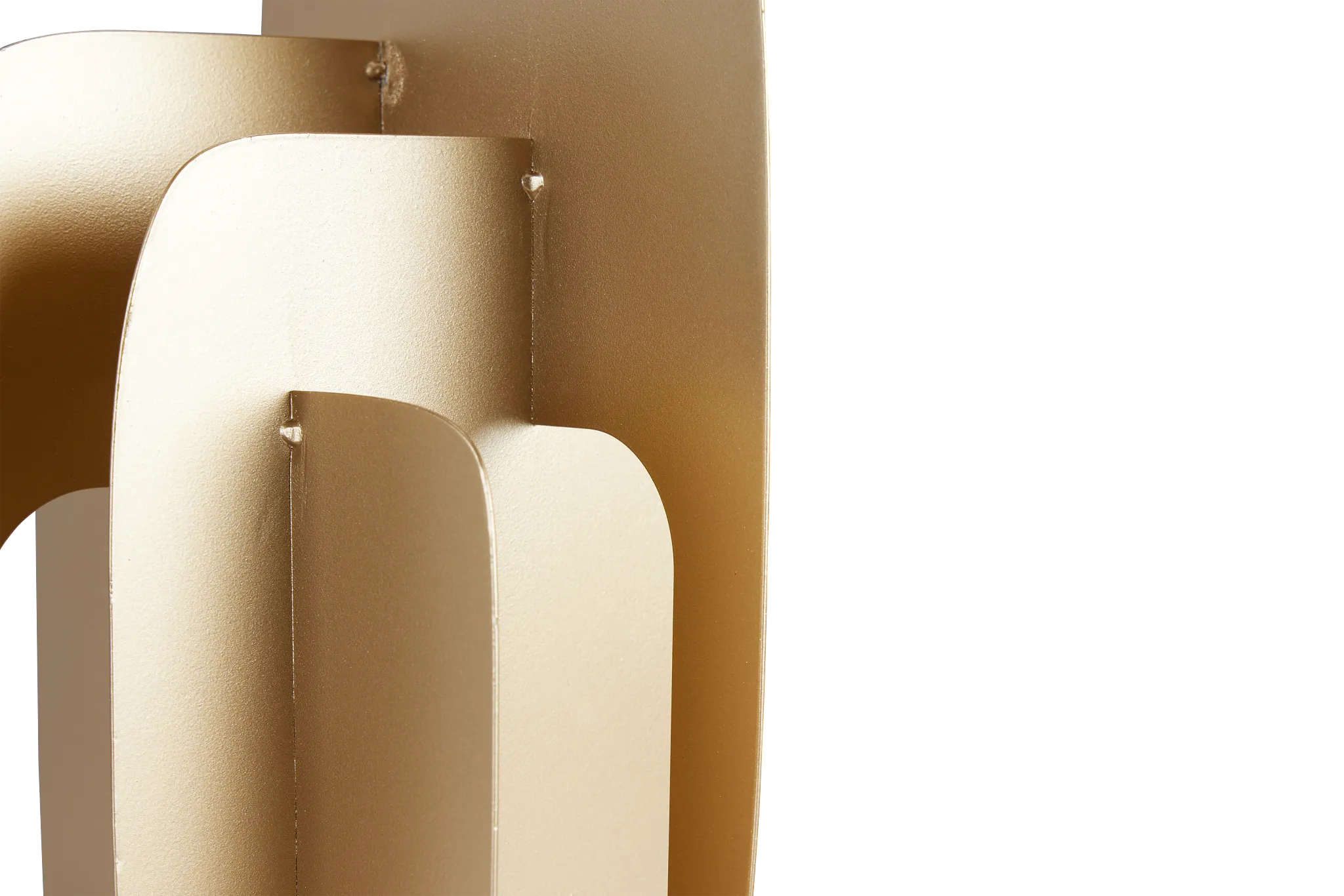 Clarissa Gold Metal Tabletop Accessory