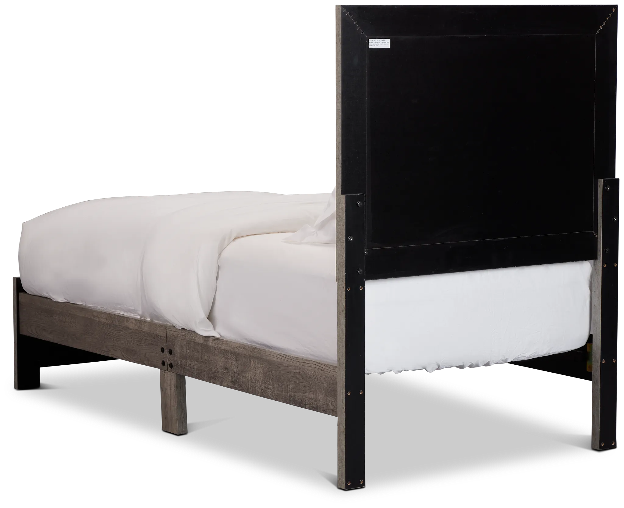 Ollie Gray Panel Bed