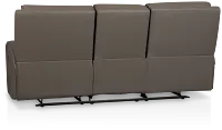 Rhett Gray Micro Reclining Sofa