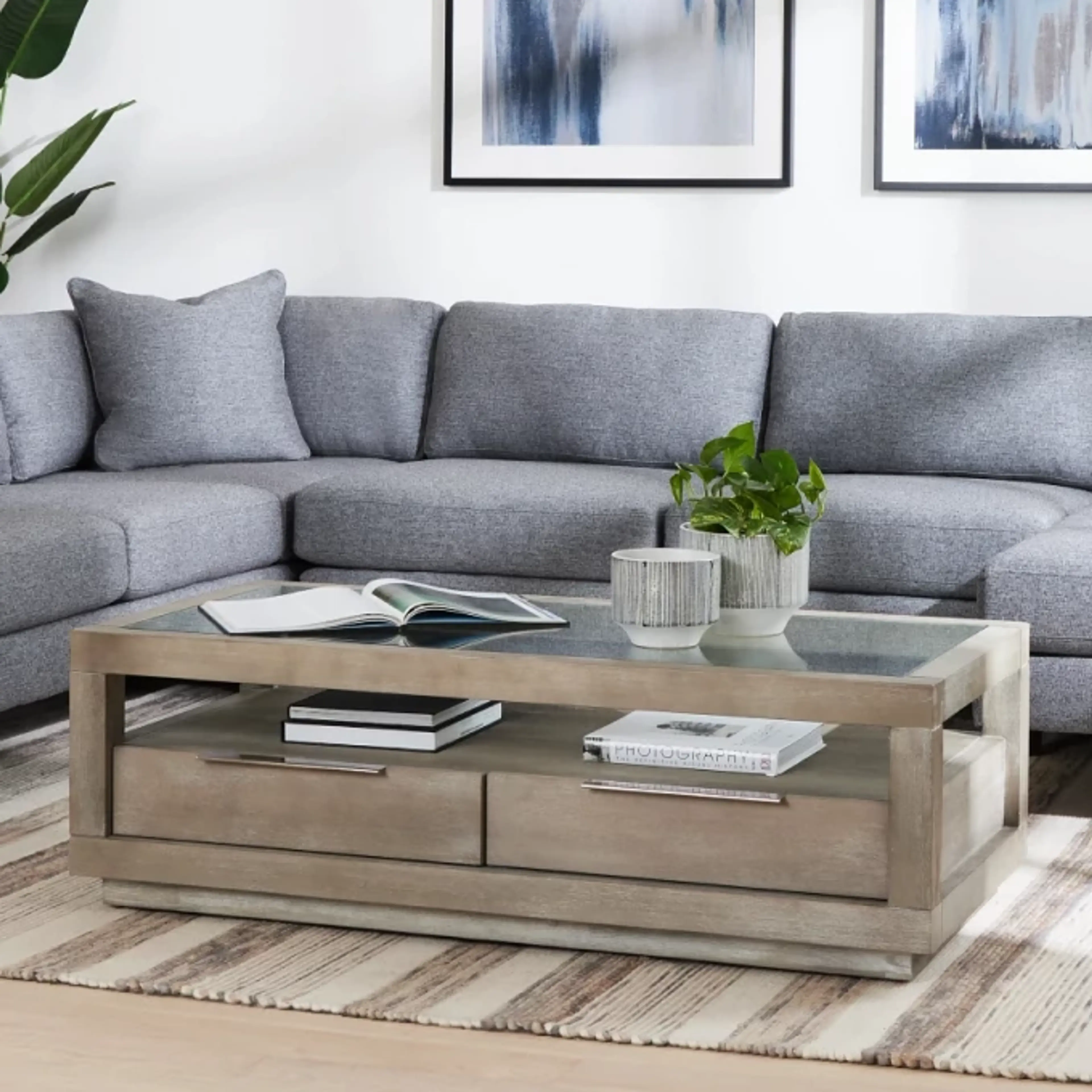 Light Tone Coffee Table