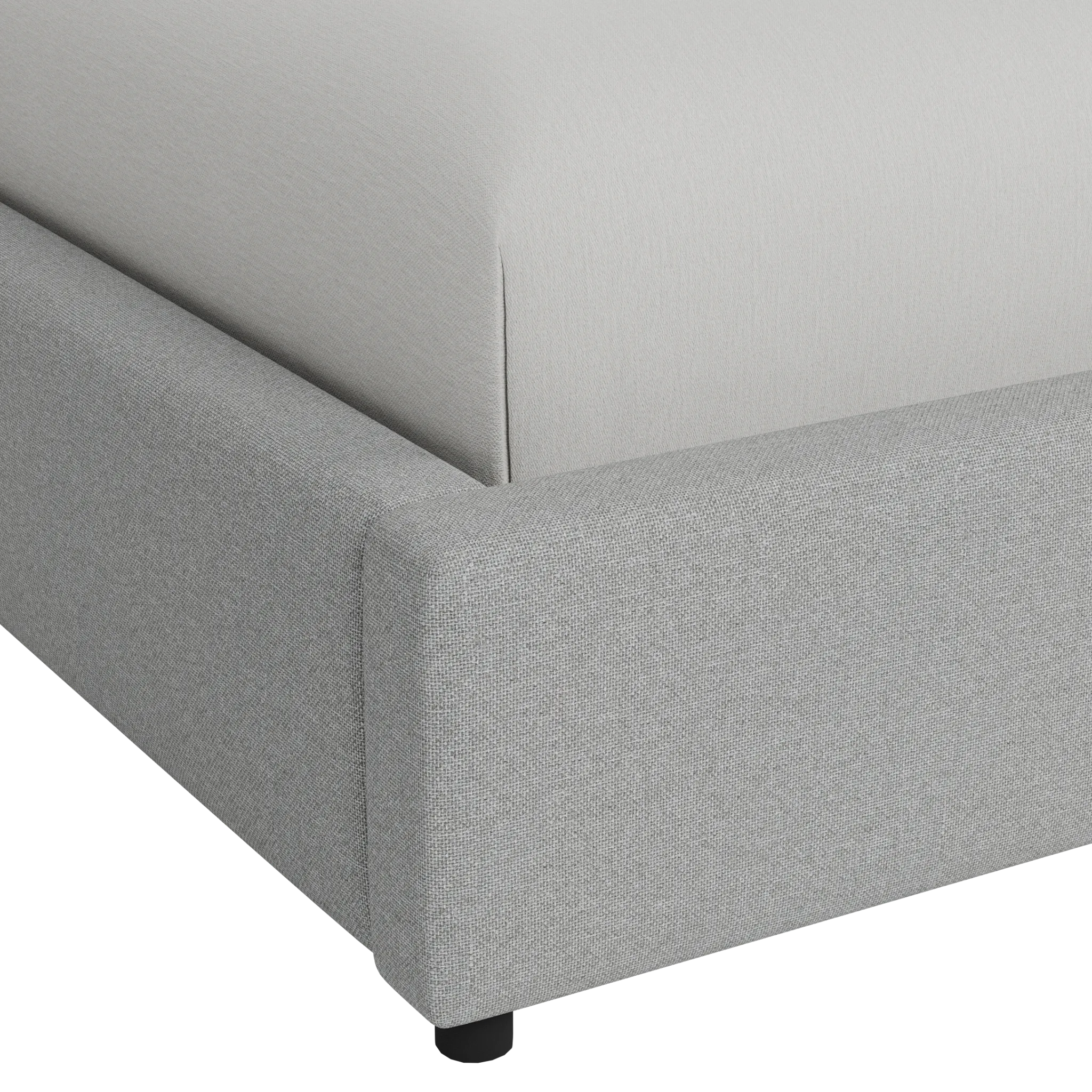 Grayton Suave 44" Upholstered Platform Bed