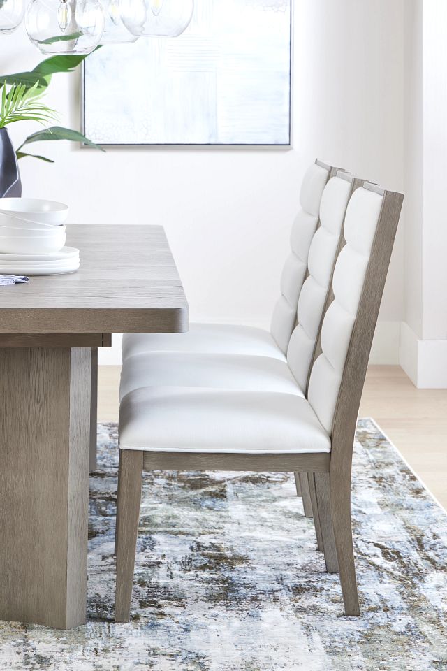 Soho Light Tone Upholstered Side Chair