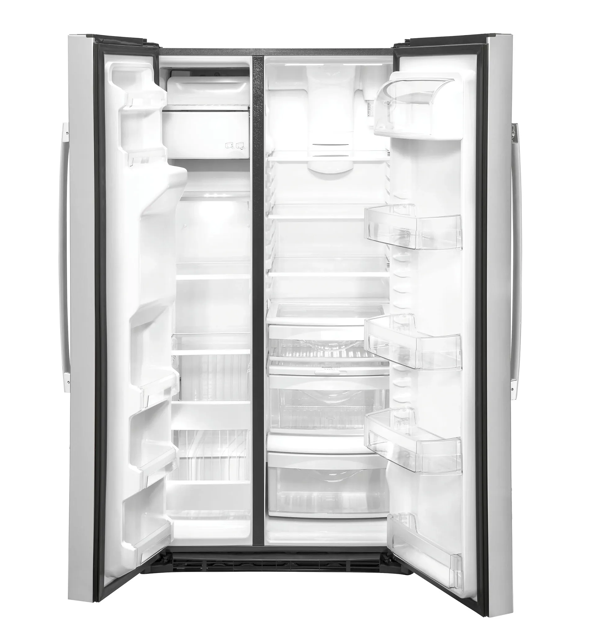 Ge Profile 25 Series Stainless Steel Side By Side Refrigerator