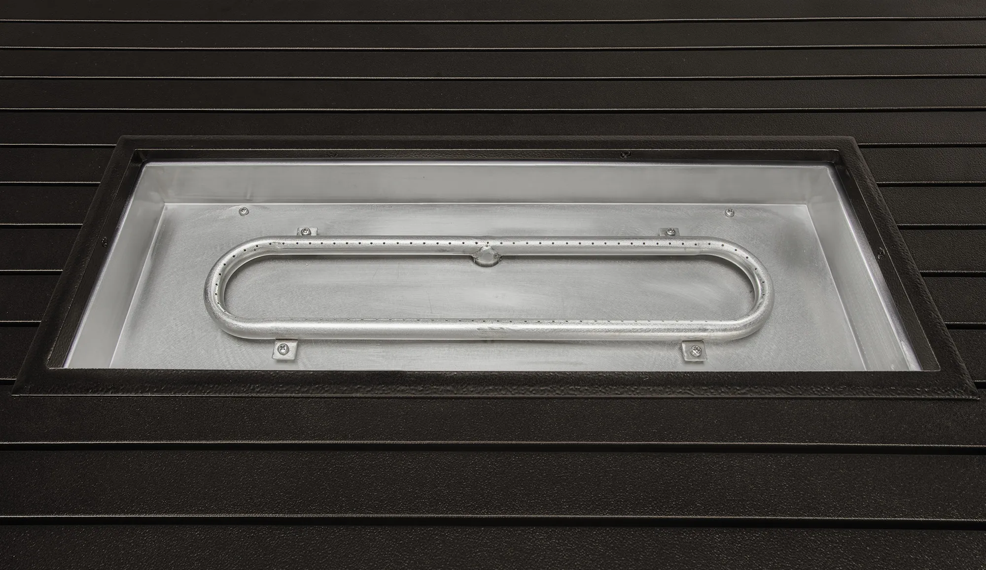 Fina Dark Tone Rect Fire Pit