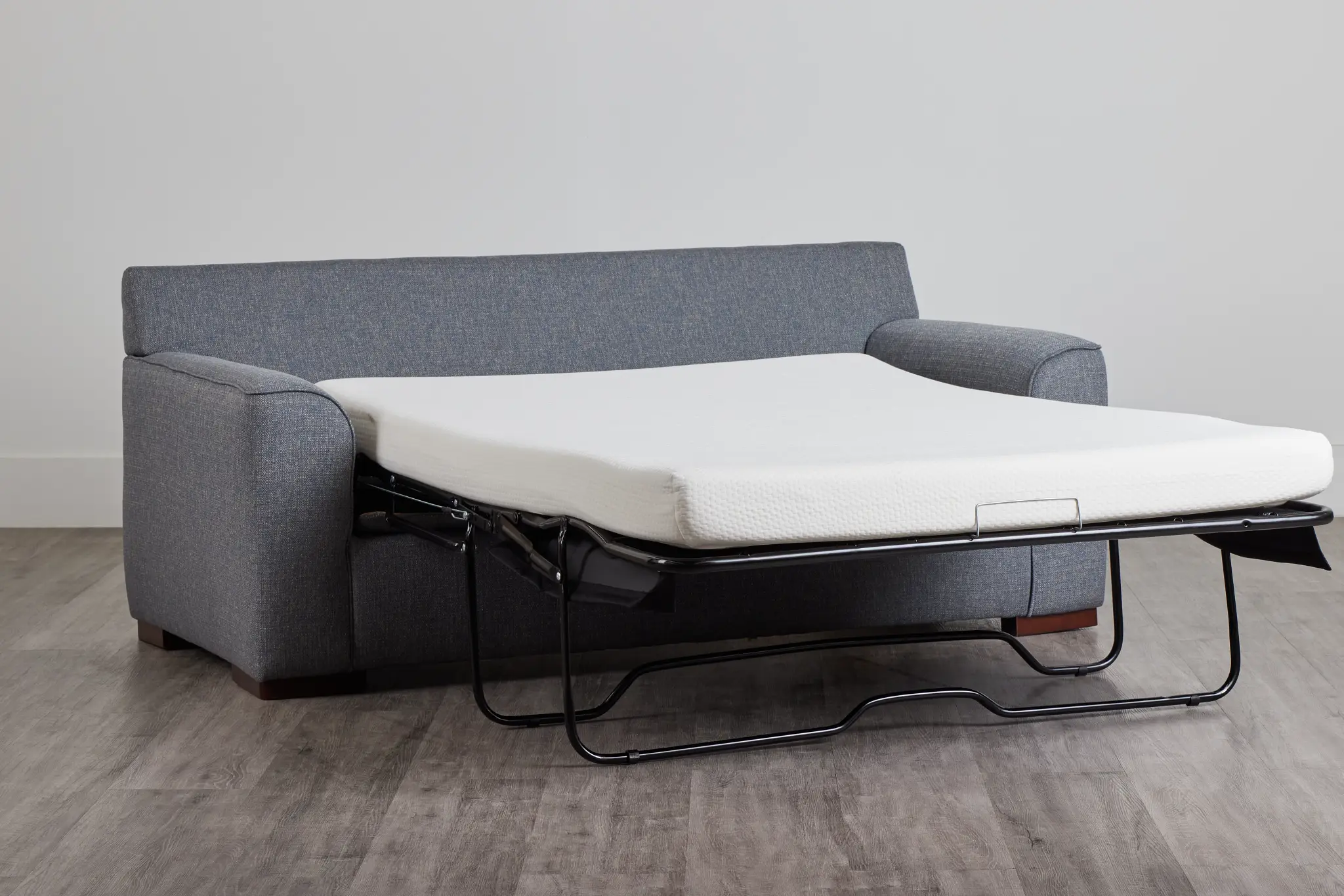 Austin Blue Fabric Memory Foam Sleeper Austin Blue Fabric Memory Foam Sleeper