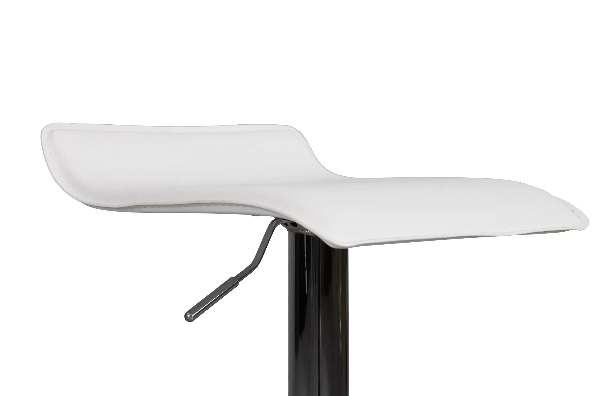 Colton White Adjustable Stool