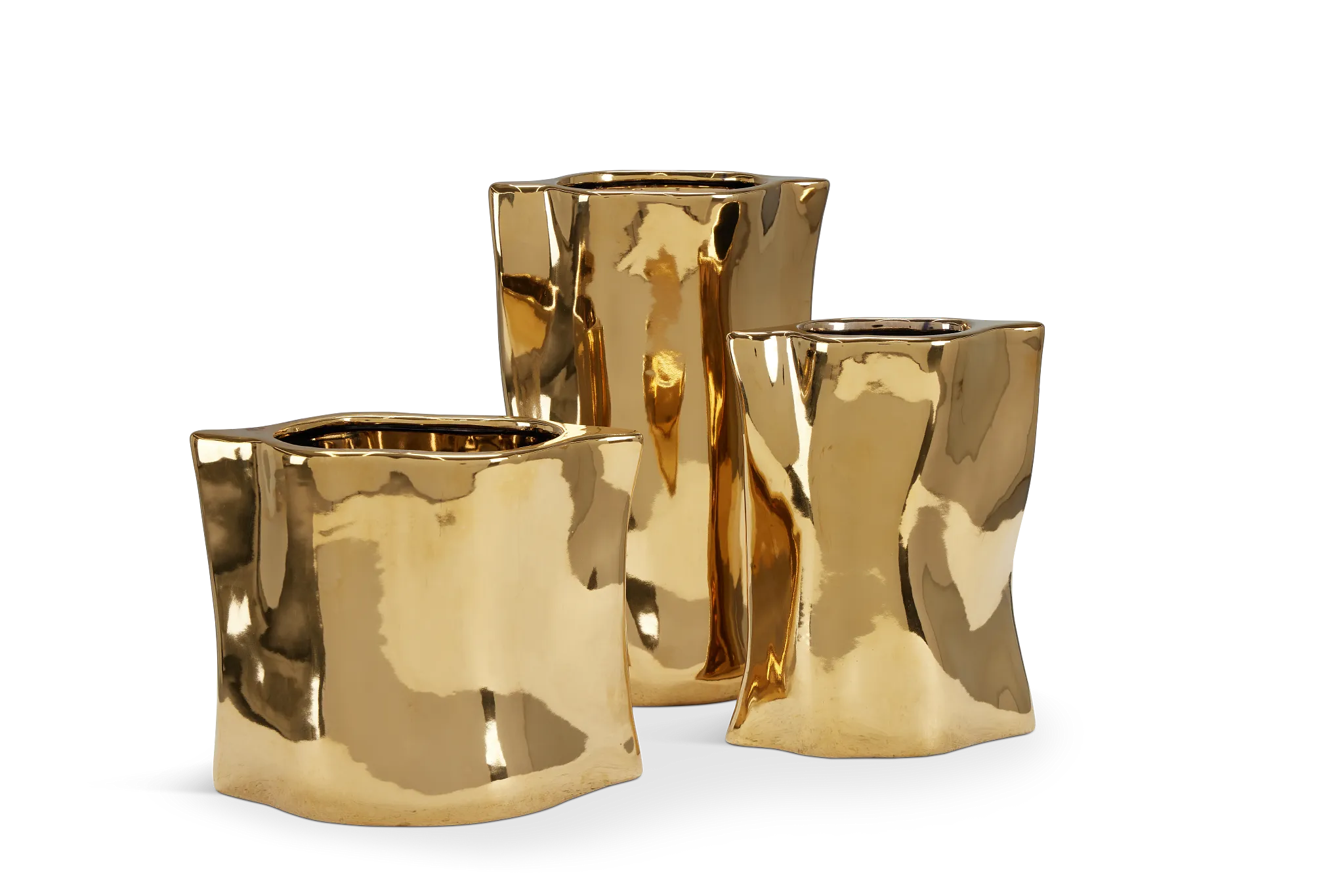 Soren Gold Large Vase