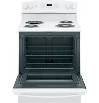 Ge 256 Series White 30" Electric Range