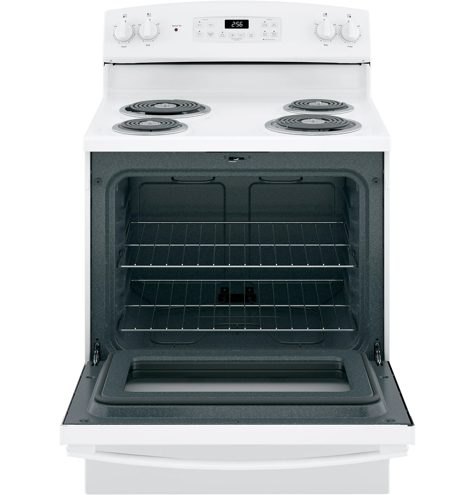 Ge 256 Series White 30" Electric Range