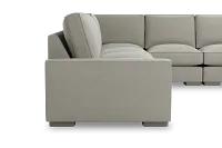 Edgewater Elite Gray Large Two-arm Sectional