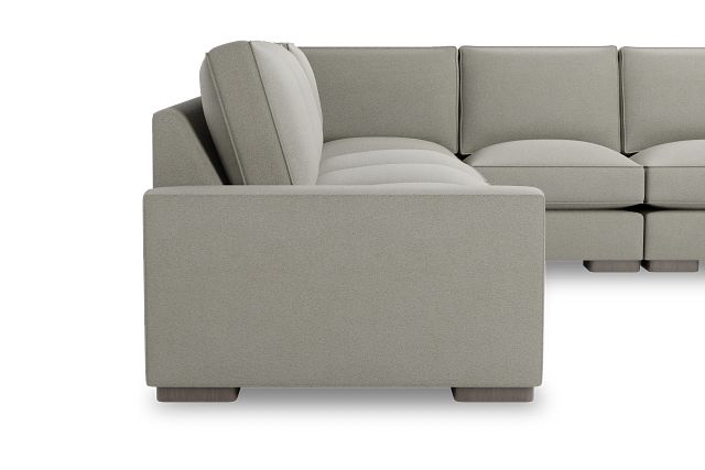 Edgewater Elite Gray Large Two-arm Sectional
