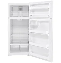 Ge 18 Series White Top Freezer Refrigerator