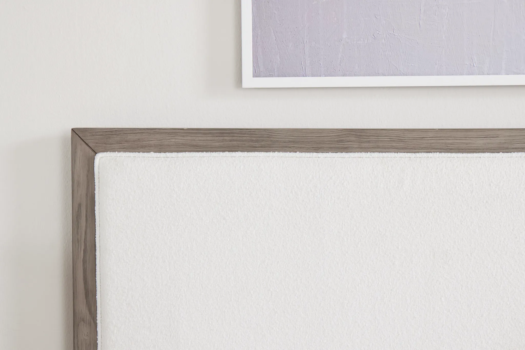 Alden Gray Uph Platform Bed