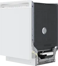 Bosch 300 Series White 24" Built In Dishwasher