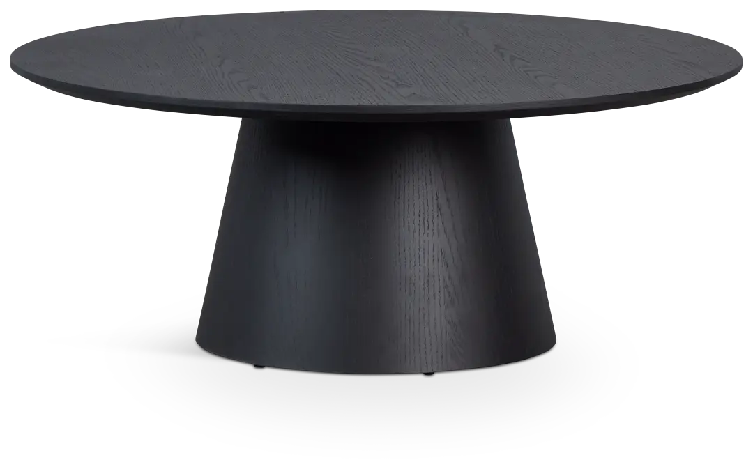 Nomad Black Round Coffee Table Nomad Black Round Coffee Table