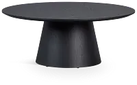 Nomad Black Round Coffee Table