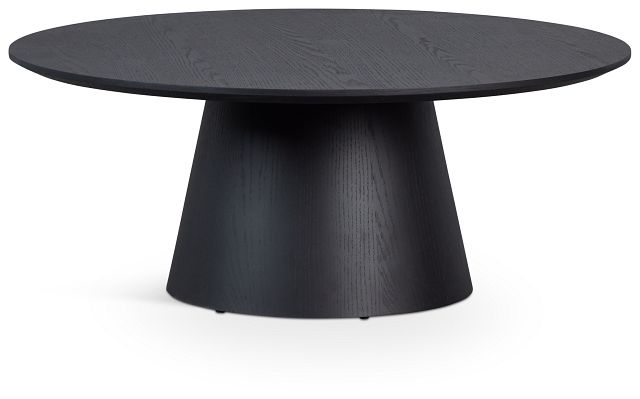 Nomad Black Round Coffee Table