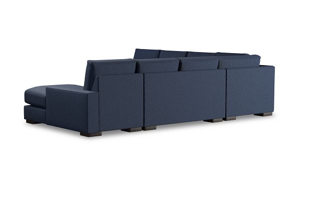 Edgewater Revenue Dark Blue Large Right Chaise Sectional