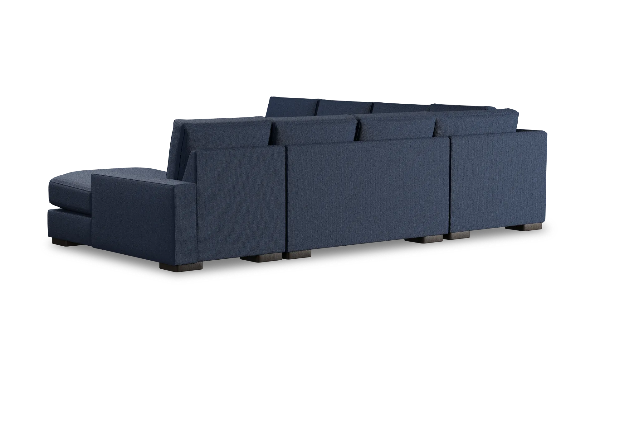 Edgewater Revenue Dark Blue Large Right Chaise Sectional