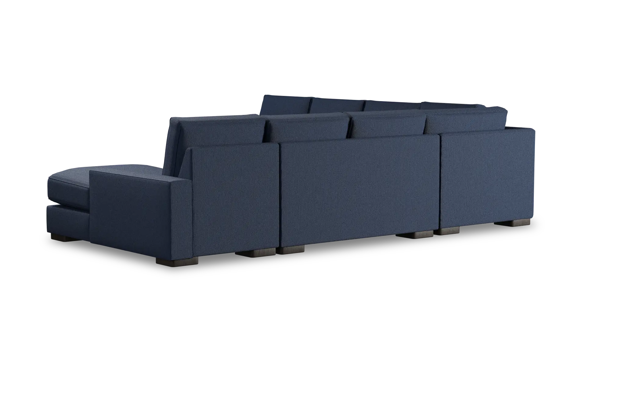 Edgewater Revenue Dark Blue Large Right Chaise Sectional Edgewater Revenue Dark Blue Large Right Chaise Sectional